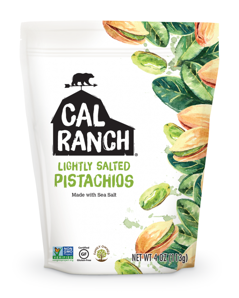Lightly Salted Pistachios Cal Ranch